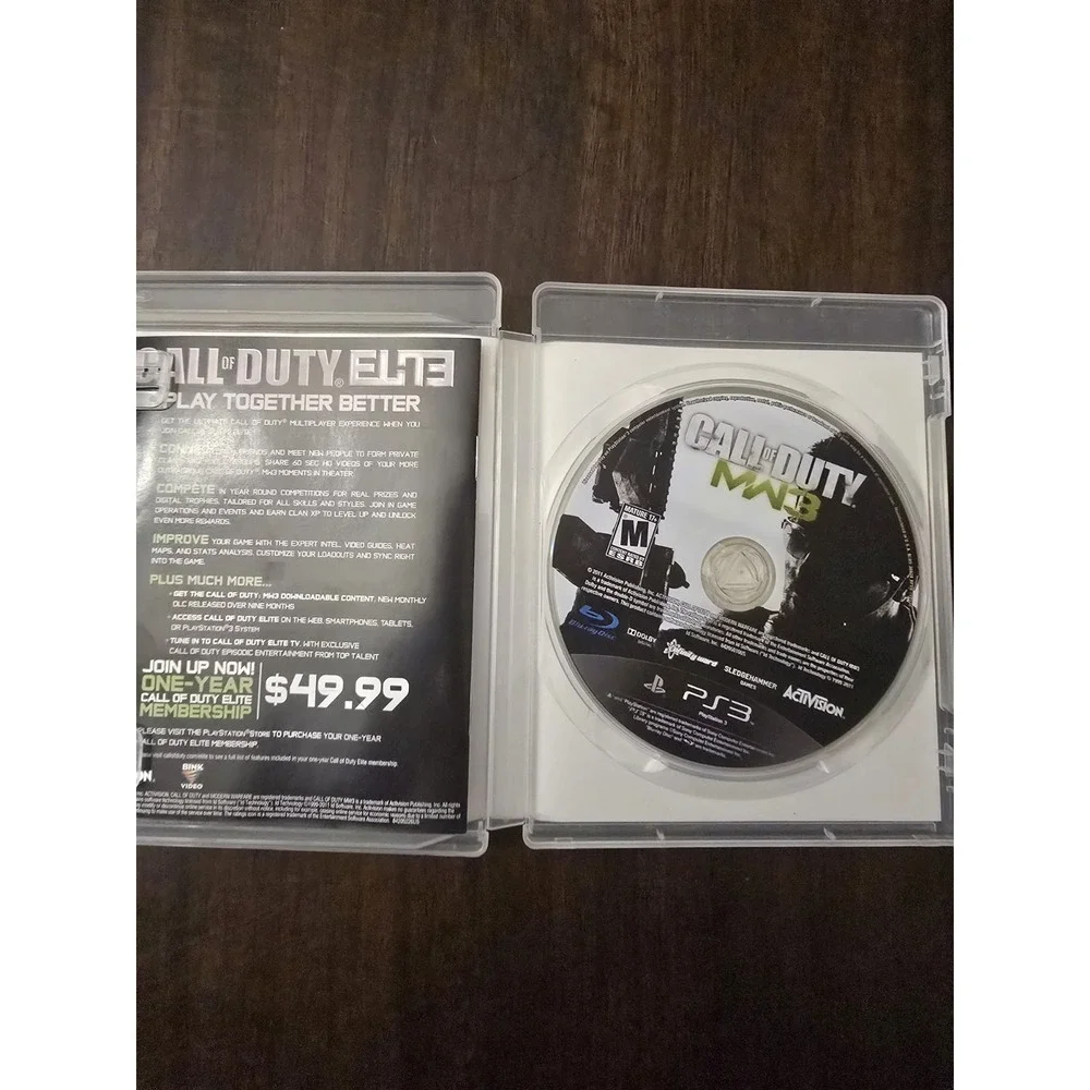 Call of Duty MW3 Modern Warfare 3 Sony PlayStation‎ 3 Ps3 COD Complete Tested